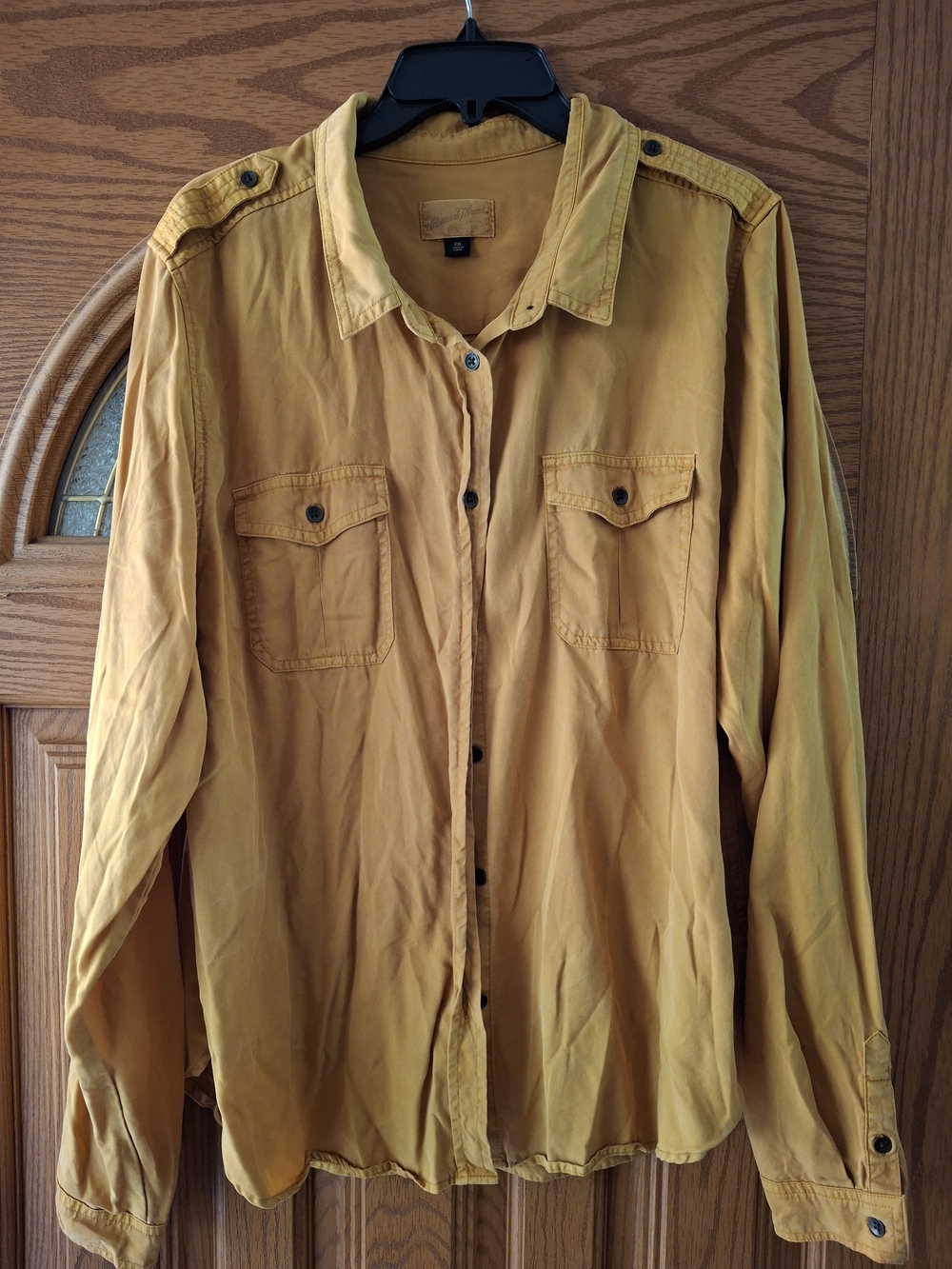 Universal Thread Mustard Yellow Button-Down Shirt